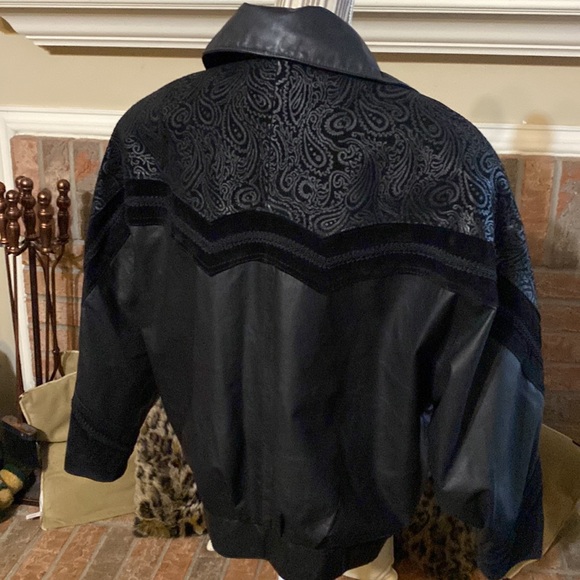 💥 COMINT | Vintage 80s Genuine Leather Jacket | Size: M - Picture 8 of 16